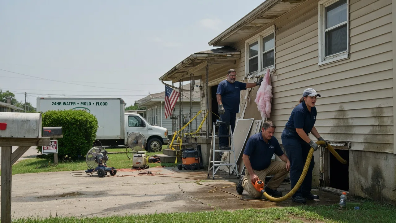 Water Damage Repair in Woodland, AL near me